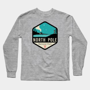 North Pole National Park Badge Long Sleeve T-Shirt